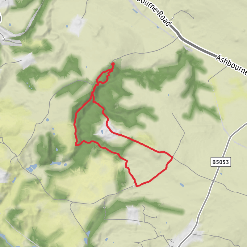 A map preview of the recording Coombes Valley.