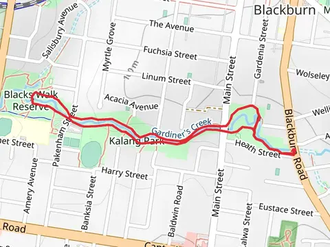 Blackburn Creeklands Walk