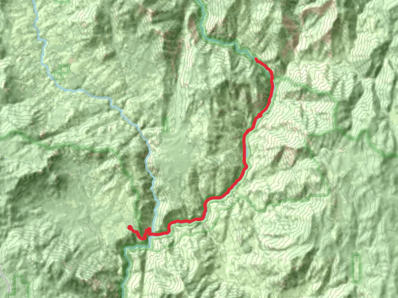 Painters Camp via Kern Flat Trail