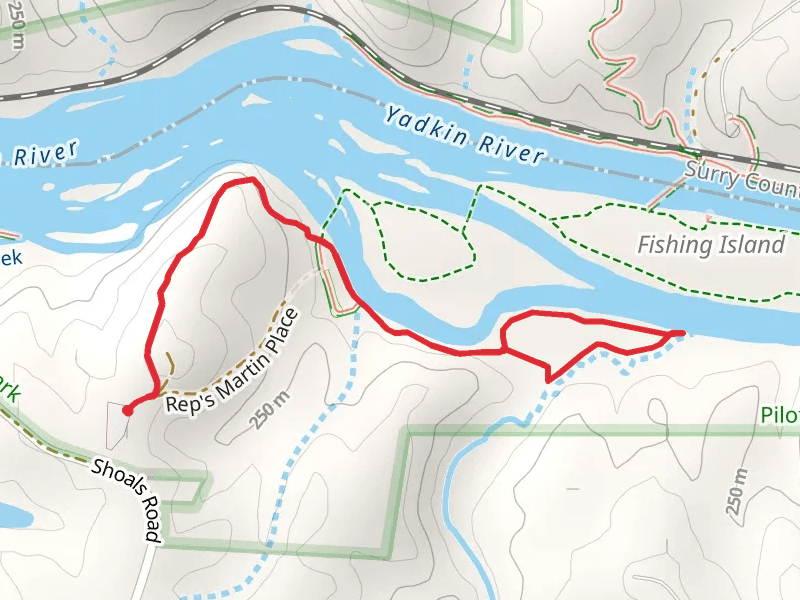 Ivy Bluffs Trail