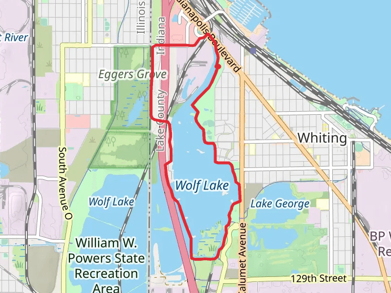 Wolf Lake Memorial and Illiana Marina Loop Trail