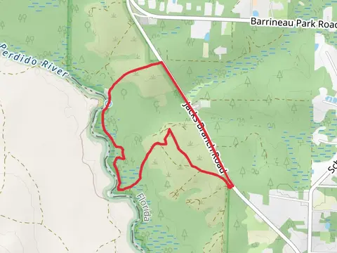 Lathram Chapel Cemetery and Perdido River Loop