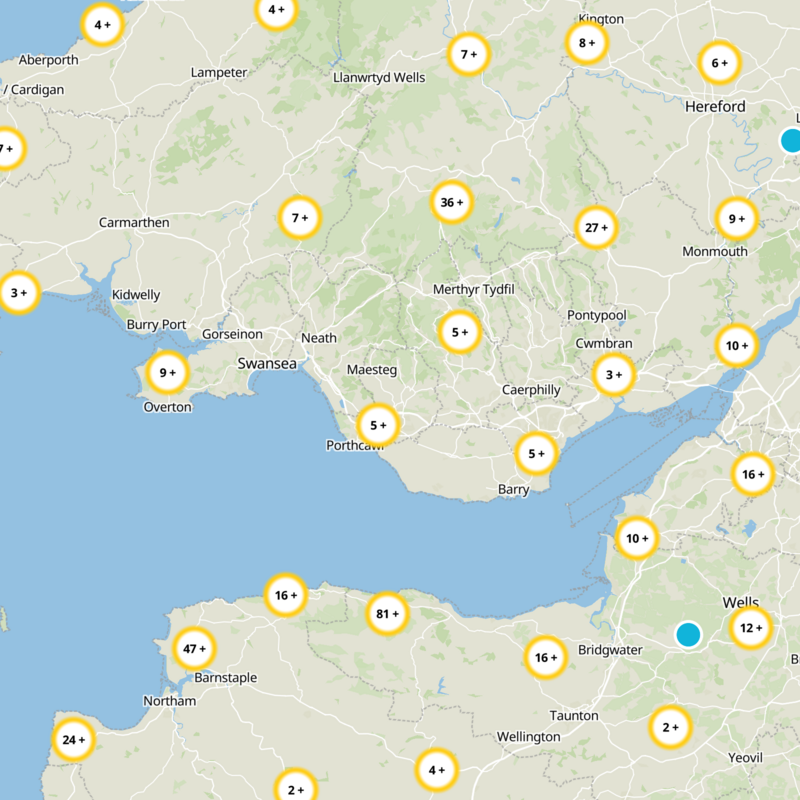 Bridgend Static Map