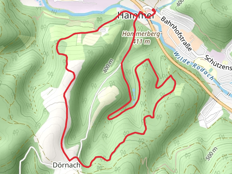 Allersberg, Dornach and Forstloh Loop
