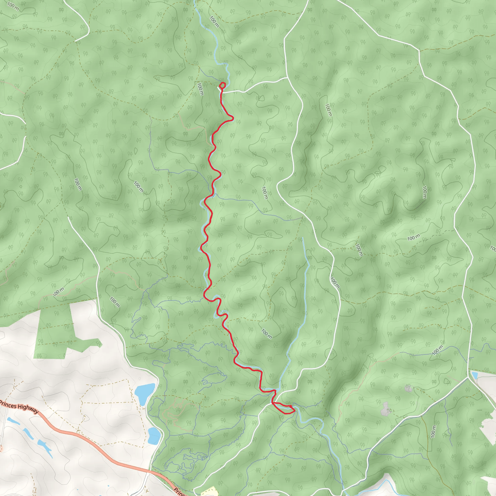 Discovery Trail mobile static map