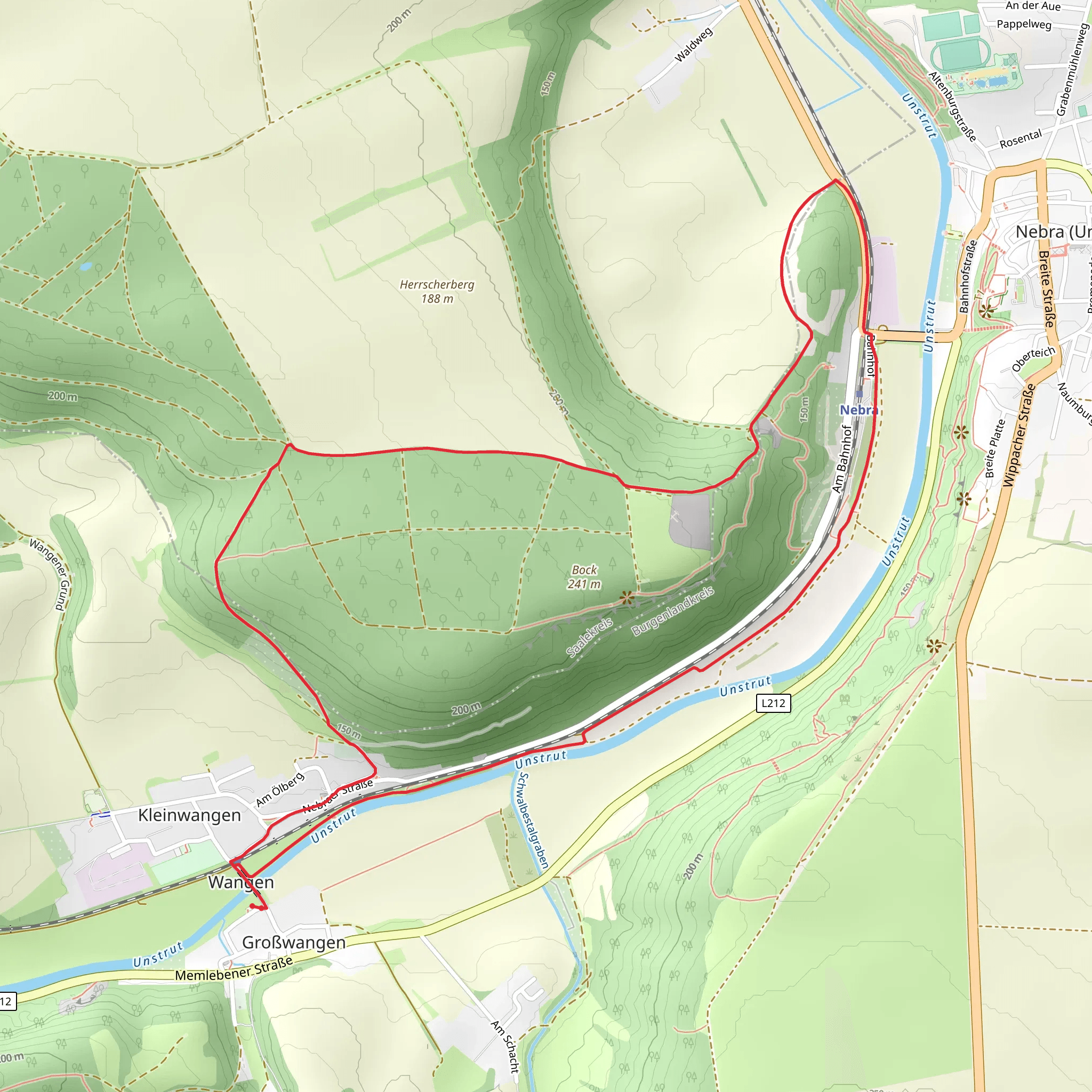 Bock Loop - Nebra mobile static map