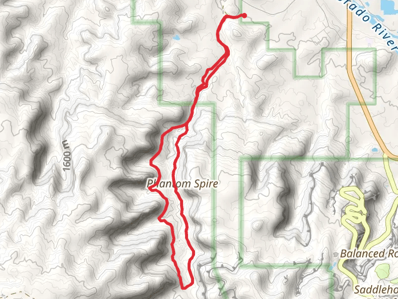 D3 Devils Canyon Trail Loop