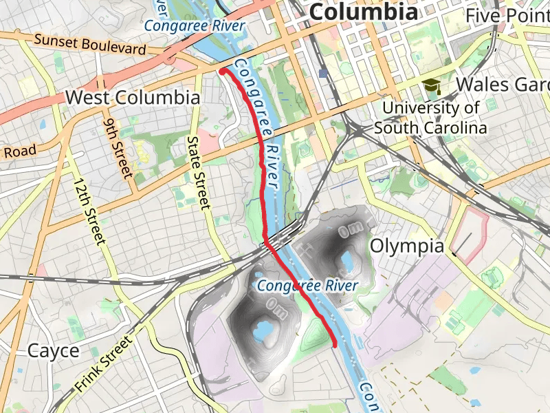 West Columbia Riverwalk and Cayce Riverwalk