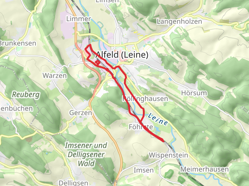 Fagus-Werk and Leine River Loop