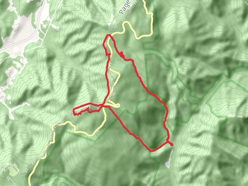 Cedar Run, Hawksbill and White Oak Canyon Loop Trail