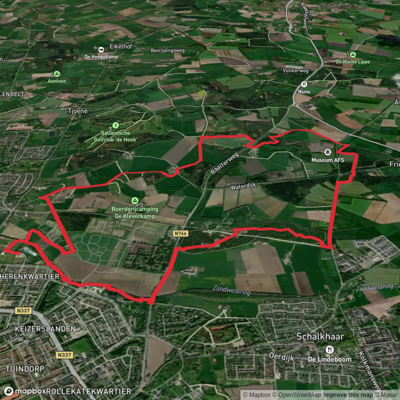 Sallandpad and Blauwe Paaltjes Loop