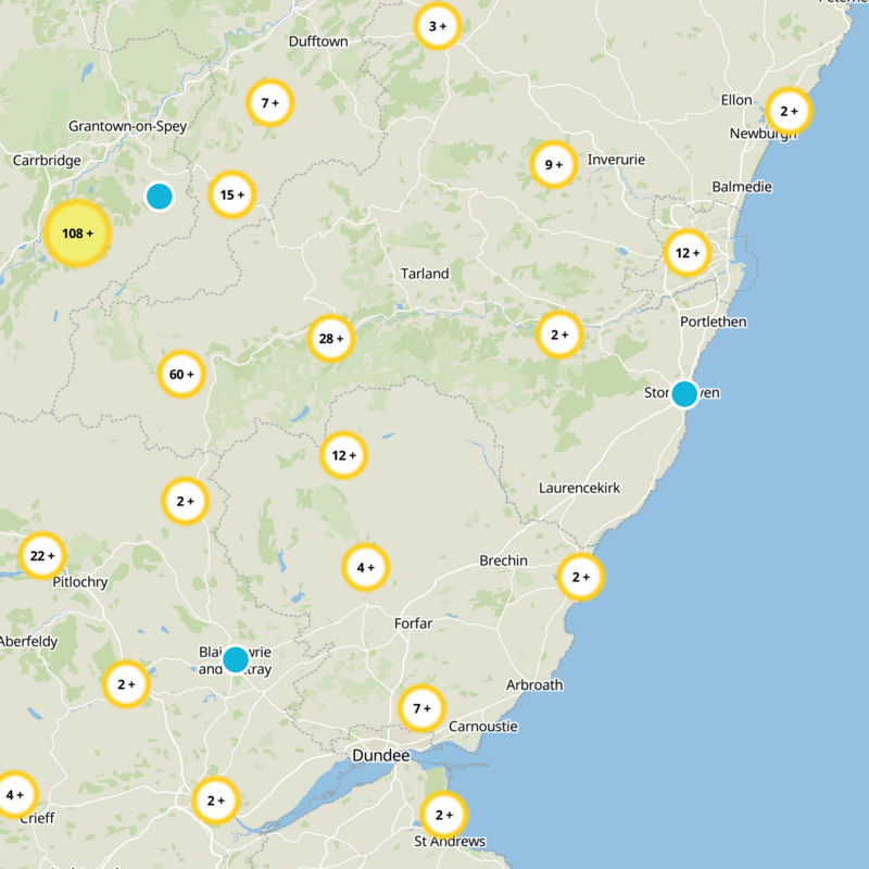Angus Static Map