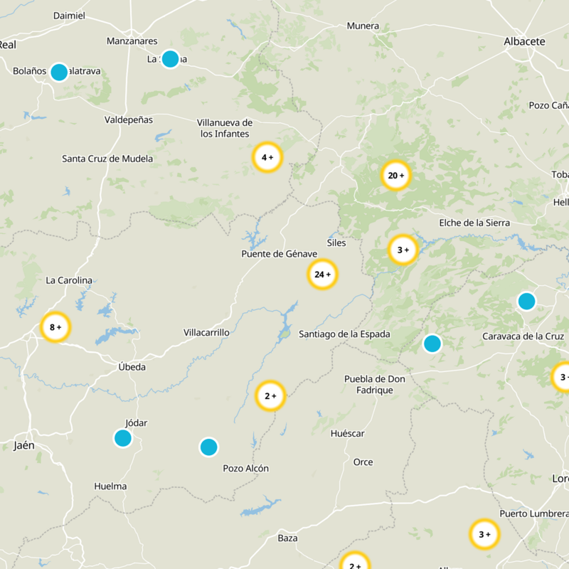 Beas de Segura Static Map