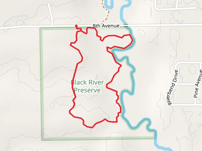 Black River Preserve Loop Trail
