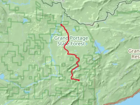 Superior Hiking Trail via Jackson Lake