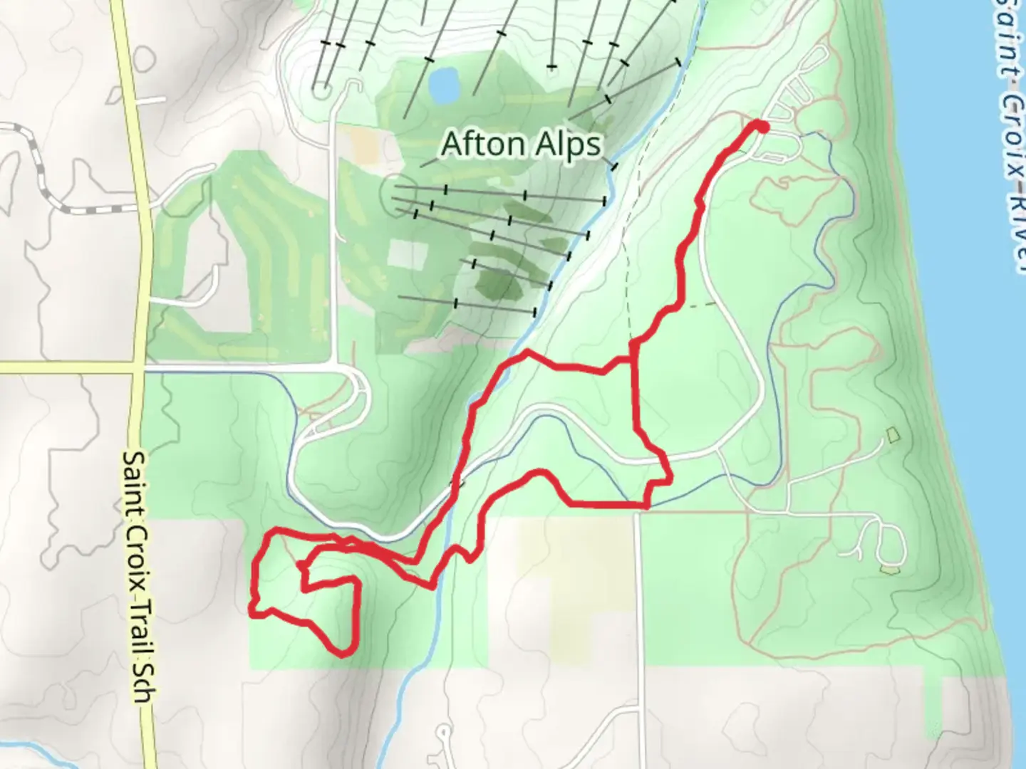 An image depicting the trail Deer Valley Loop and its surrounding area.