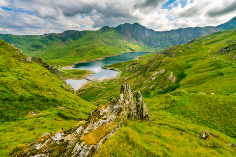 Snowdon by the Pyg and Miner's Tracks from Pen-y-pass