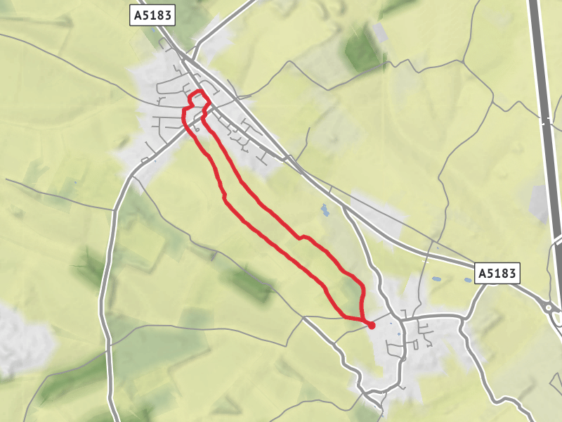 Hike on Flamstead to Markyate Noke. thumbnail