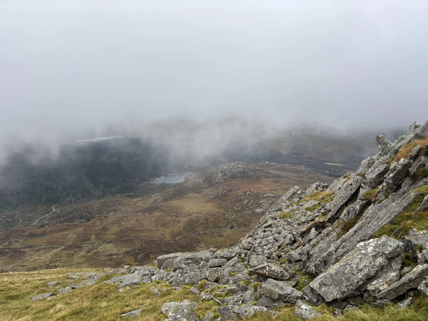 An image depicting the trail The Moel Hebog Circuit and its surrounding area.