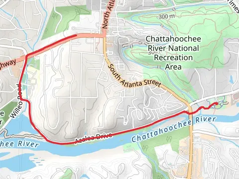Rosewell Riverwalk and Marietta Highway Trail