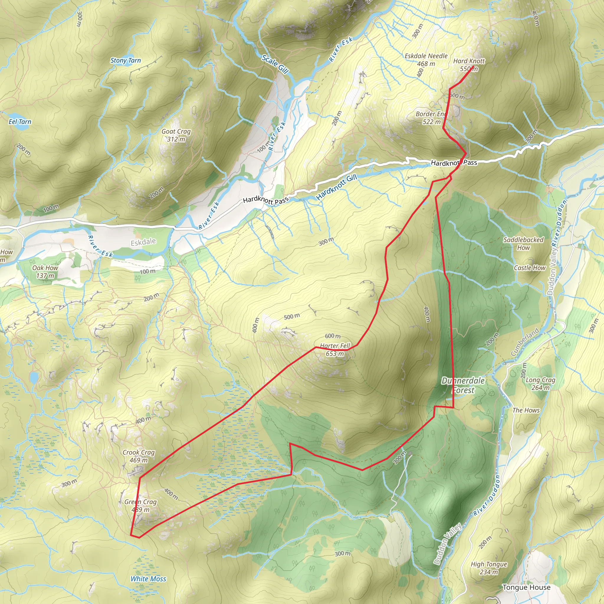 An Eskdale Medley mobile static map