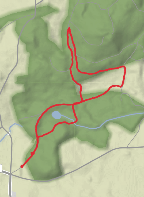 County Tyrone Walking mobile static map