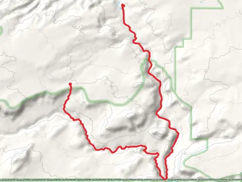 Buckskin Gulch Trail and Paria River Trail