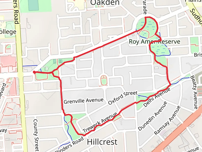 Oakden Reserves Loop Track