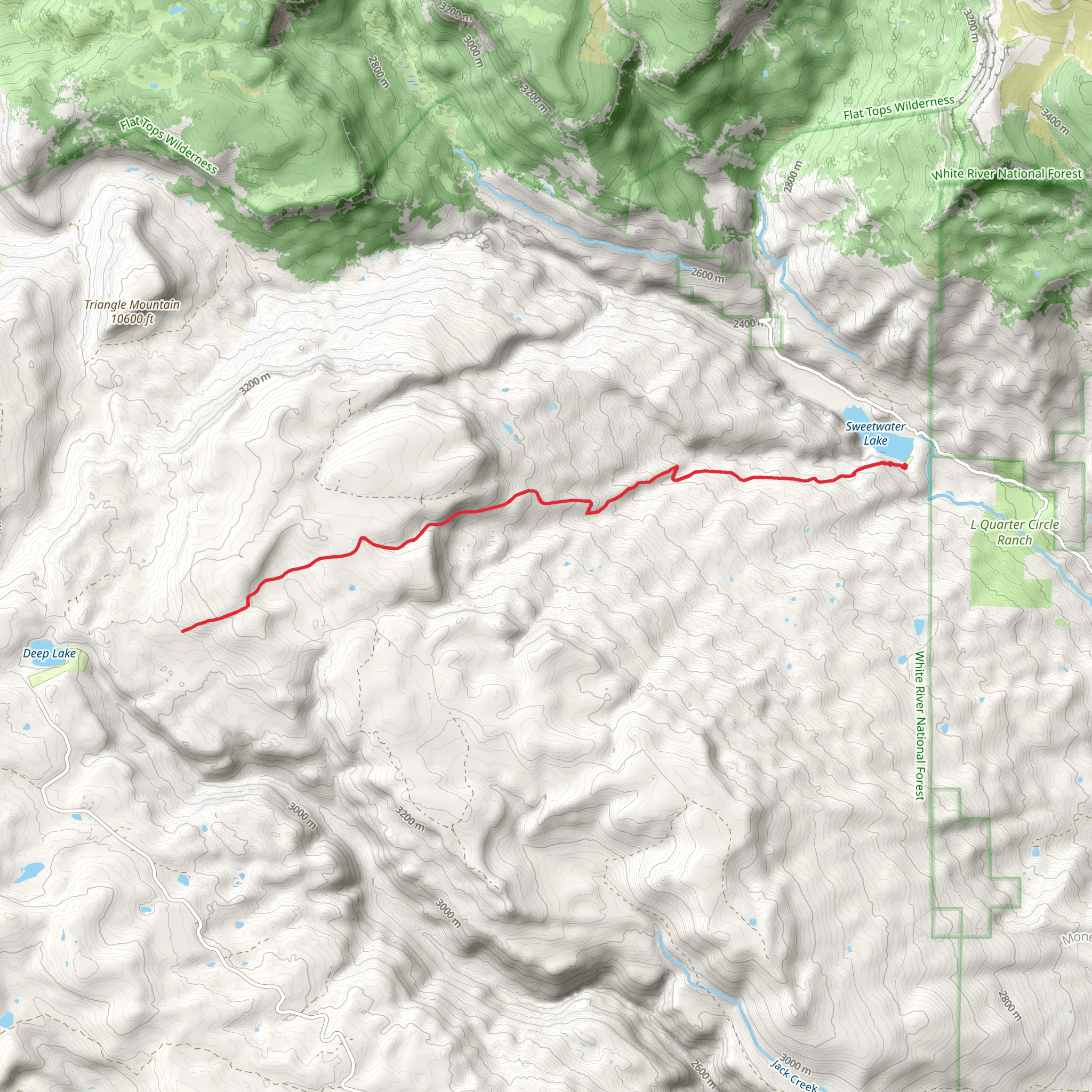 Ute - Deep Trail mobile static map