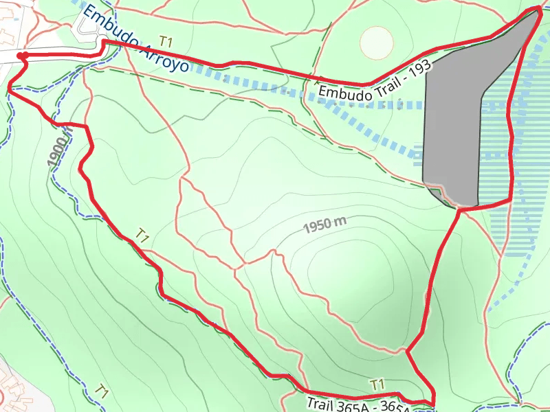 Embudo Arroyo Loop