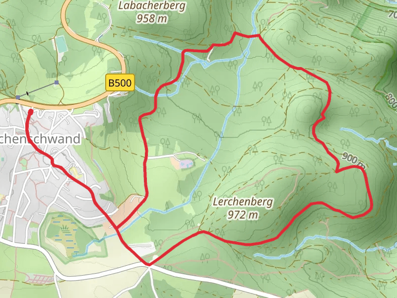 Lerchenberg Loop from Höchenschwand