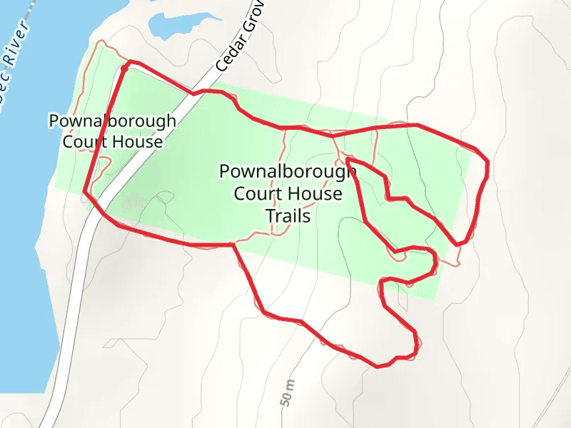 Kennebec River - Courthouse Road Loop