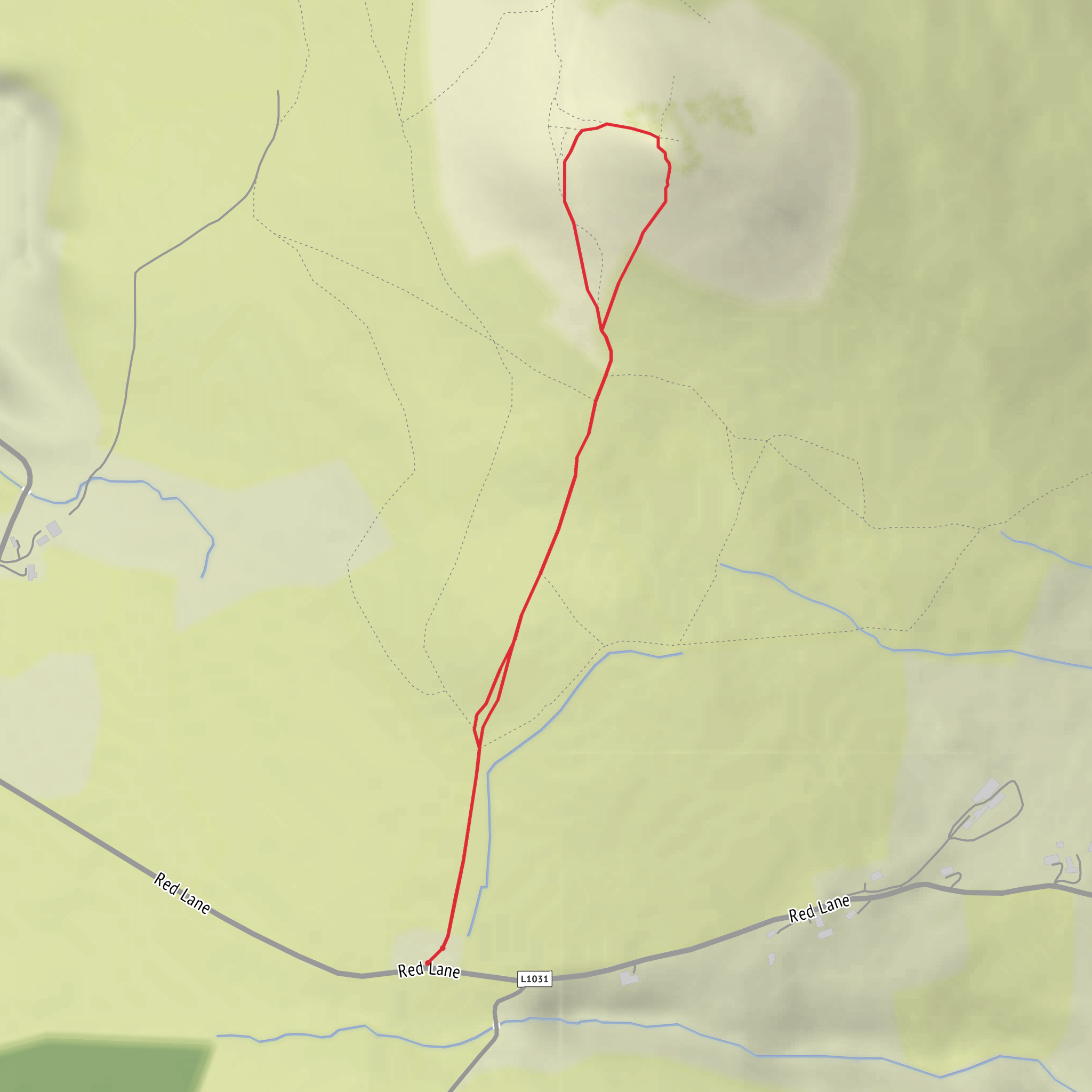 Great Sugar Loaf Loop mobile static map