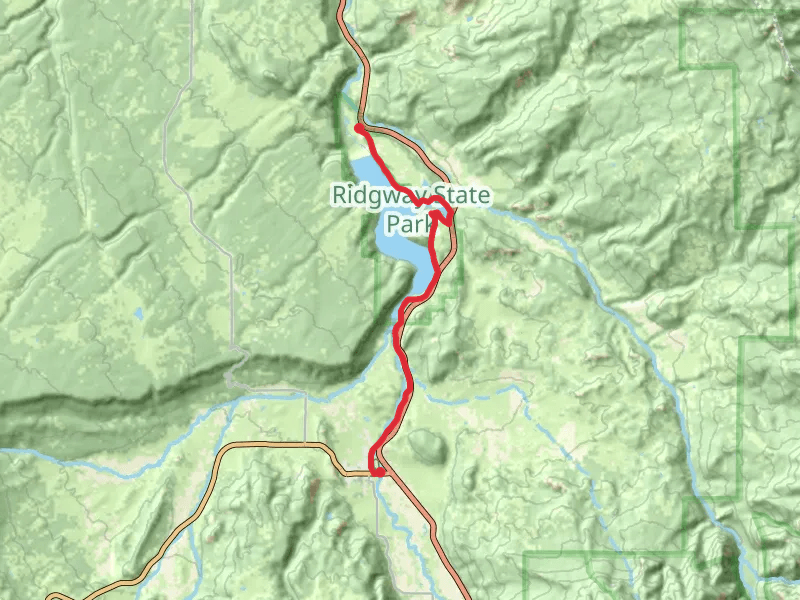 Umcompahgre River Walk and Enchanted Mesa Trail