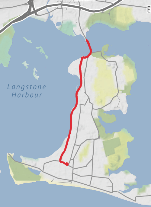 Havant Cycling mobile static map