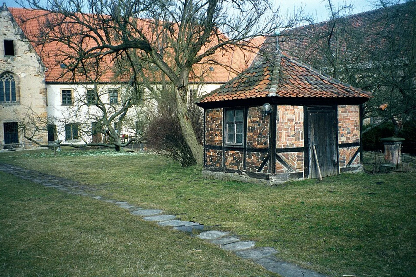 An image depicting the trail River Niers, Burgbenden and Im Großen Bruch Loop via Niersauen Runde and its surrounding area.