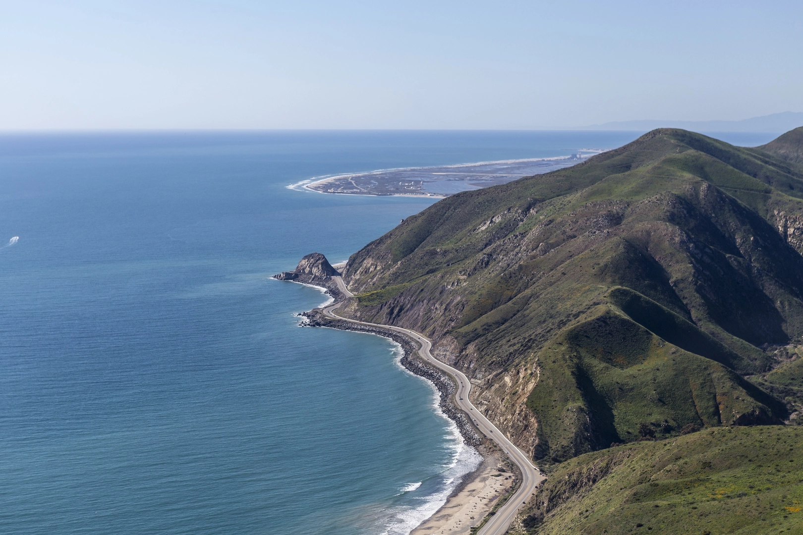 An image depicting the trail Point Mugu State Park Loop and its surrounding area.