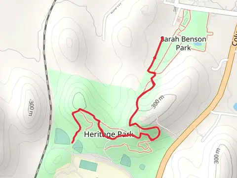 Sarah Benson Park to Heritage Park