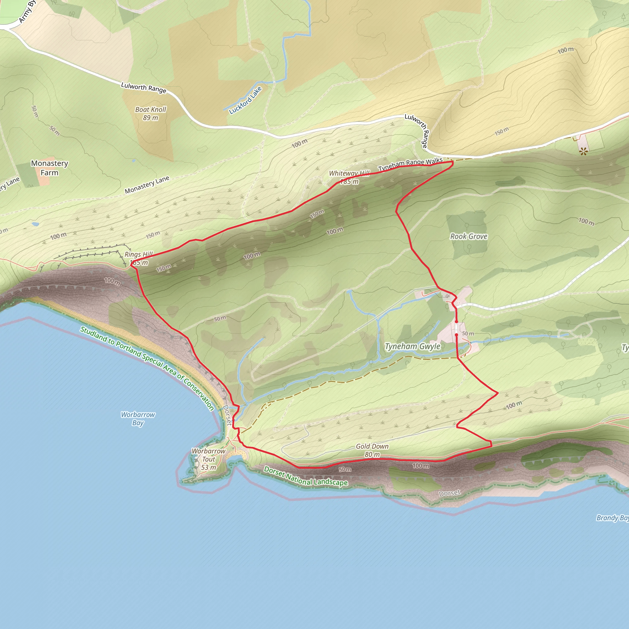 Lulworth Range Loop | Dorset | England