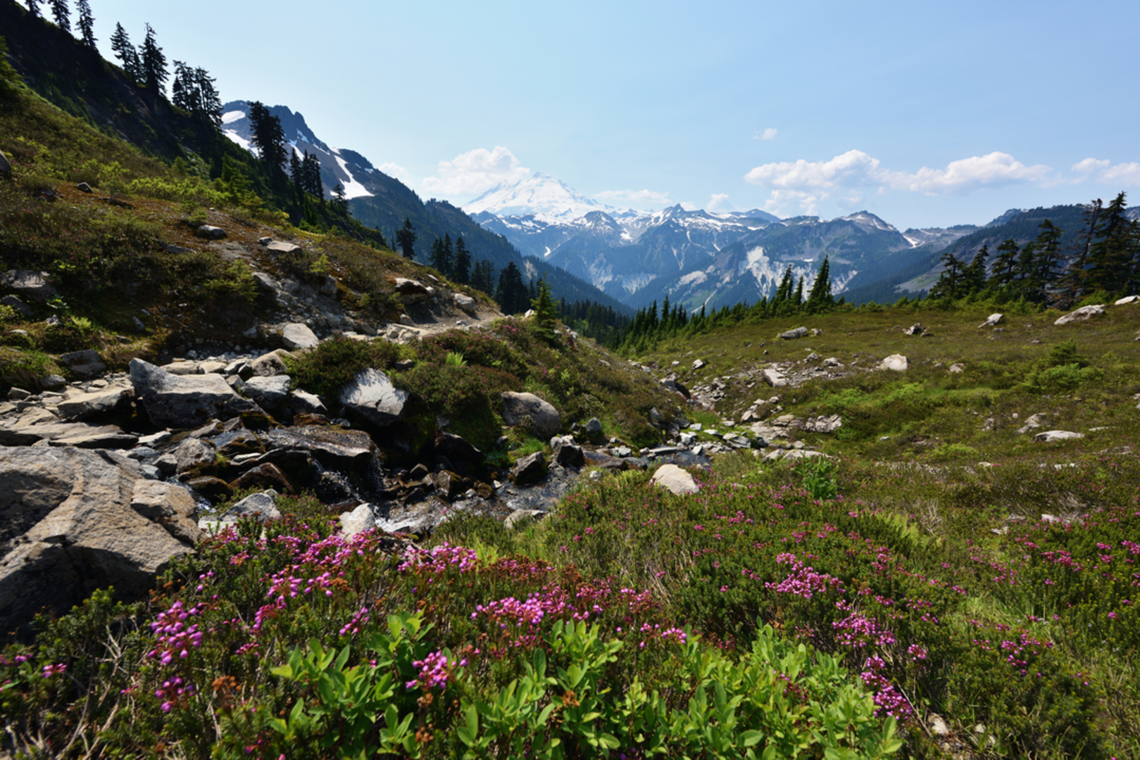 An image depicting the trail Lake Ann Trail and its surrounding area.