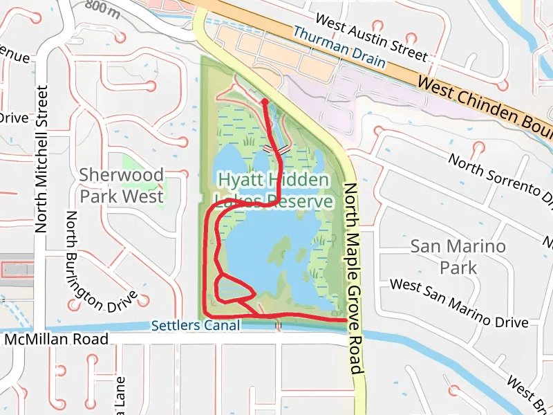 Hyatt Hidden Lake Reserve Loop