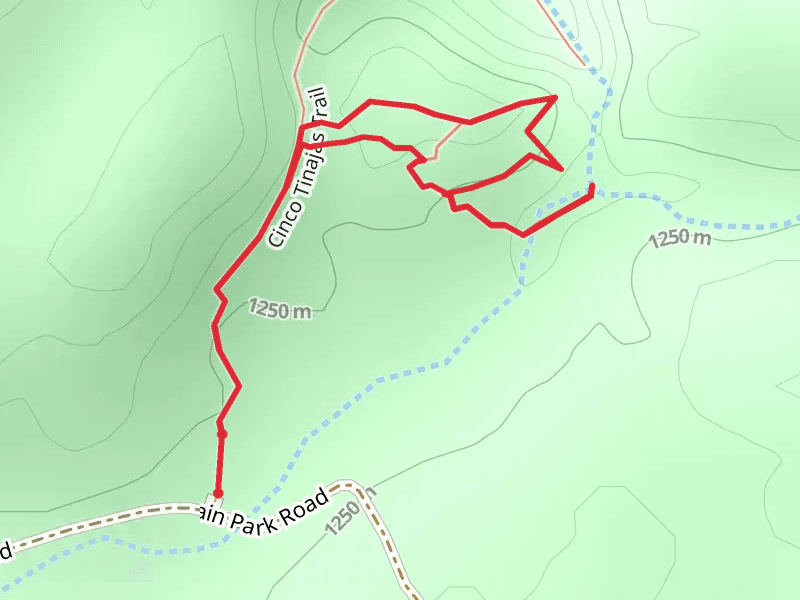 Cinco Tinajas Trail Loop