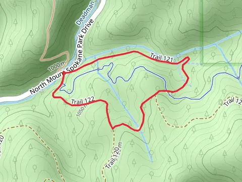 North Mount Spokane Park Drive Loop - South