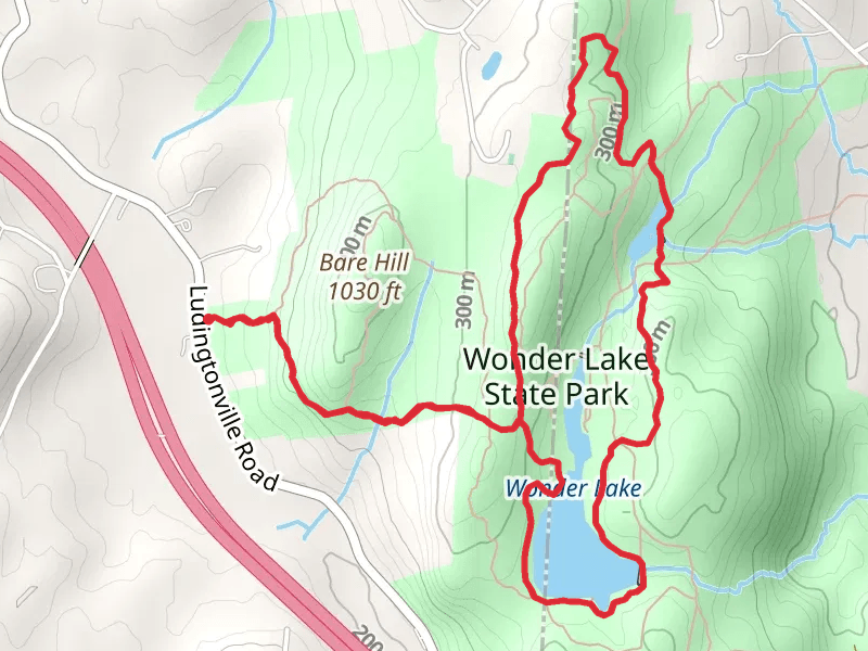 Wonder Lake State Park Loop Trail