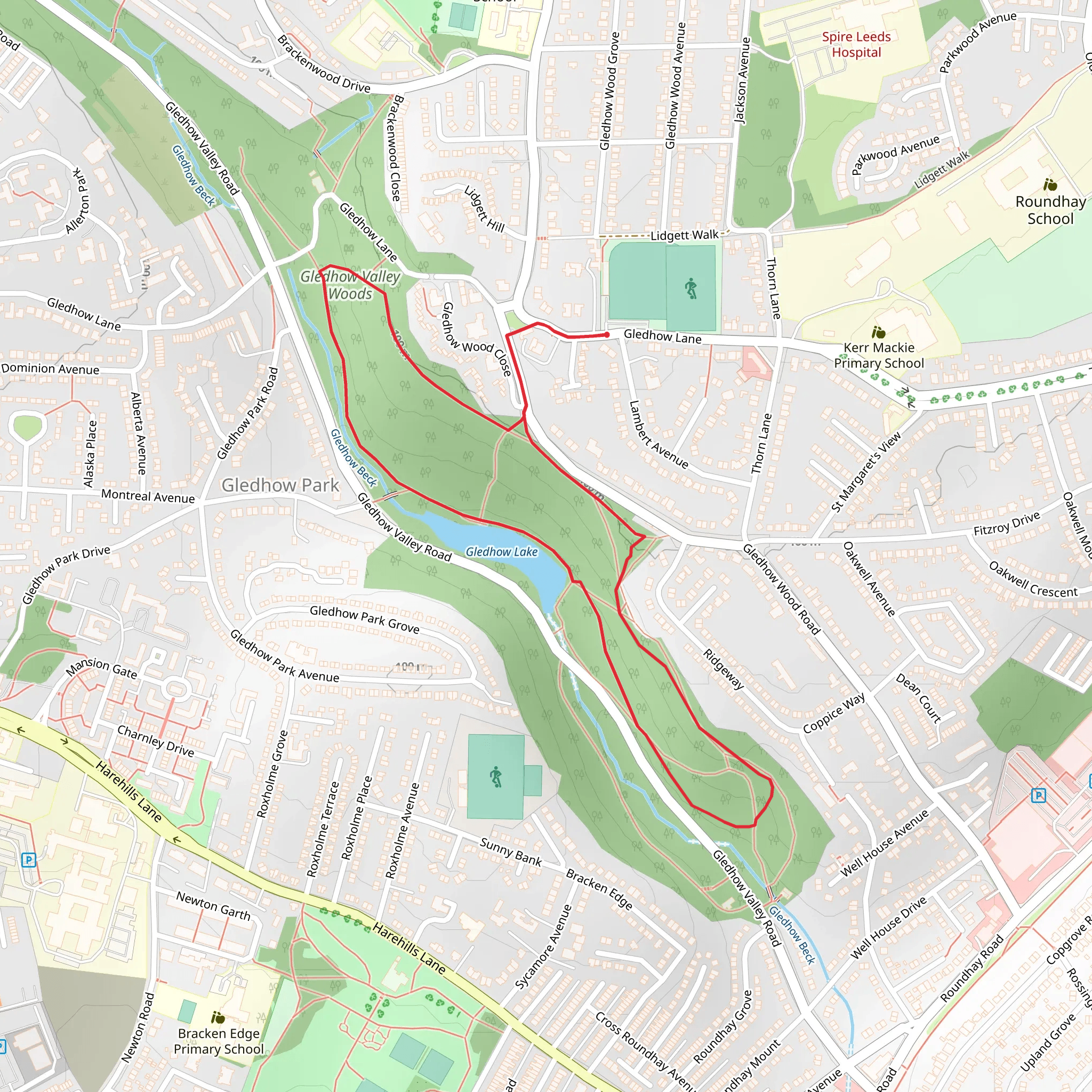 Gledhow Valley Woods Loop | Leeds | England