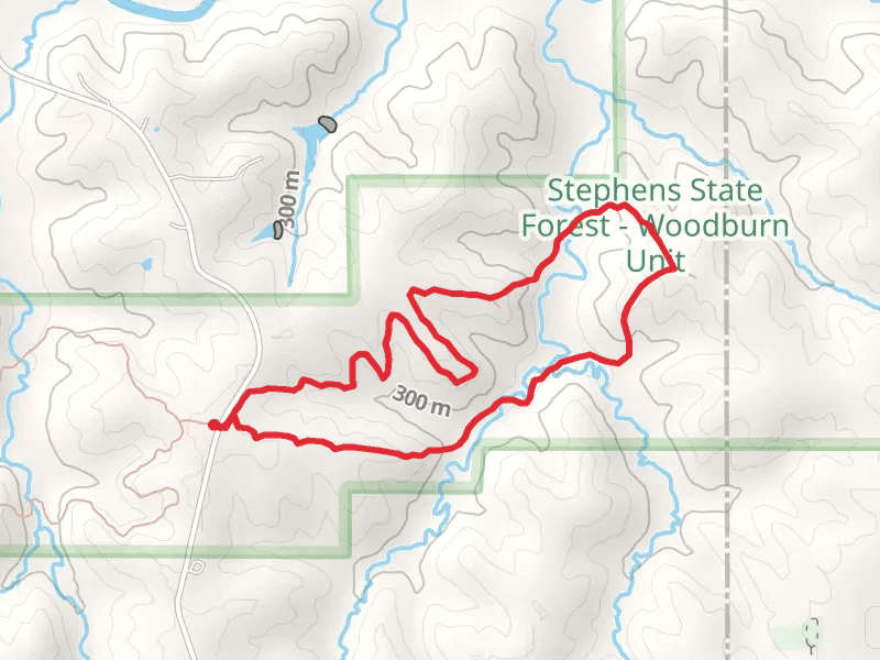 White Oak Camp Loop via Turkey Foot Trail