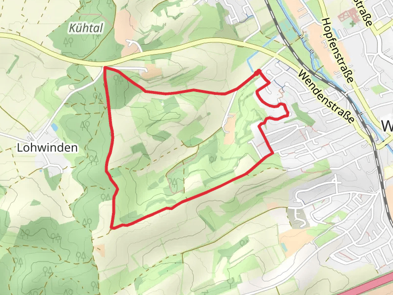 Fuchsberg and Lohwinden Loop