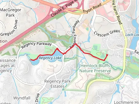 Swift Creek Greenway and Regency Lake