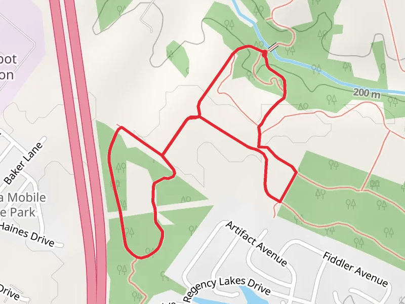 Red Bud Run Loop Walk
