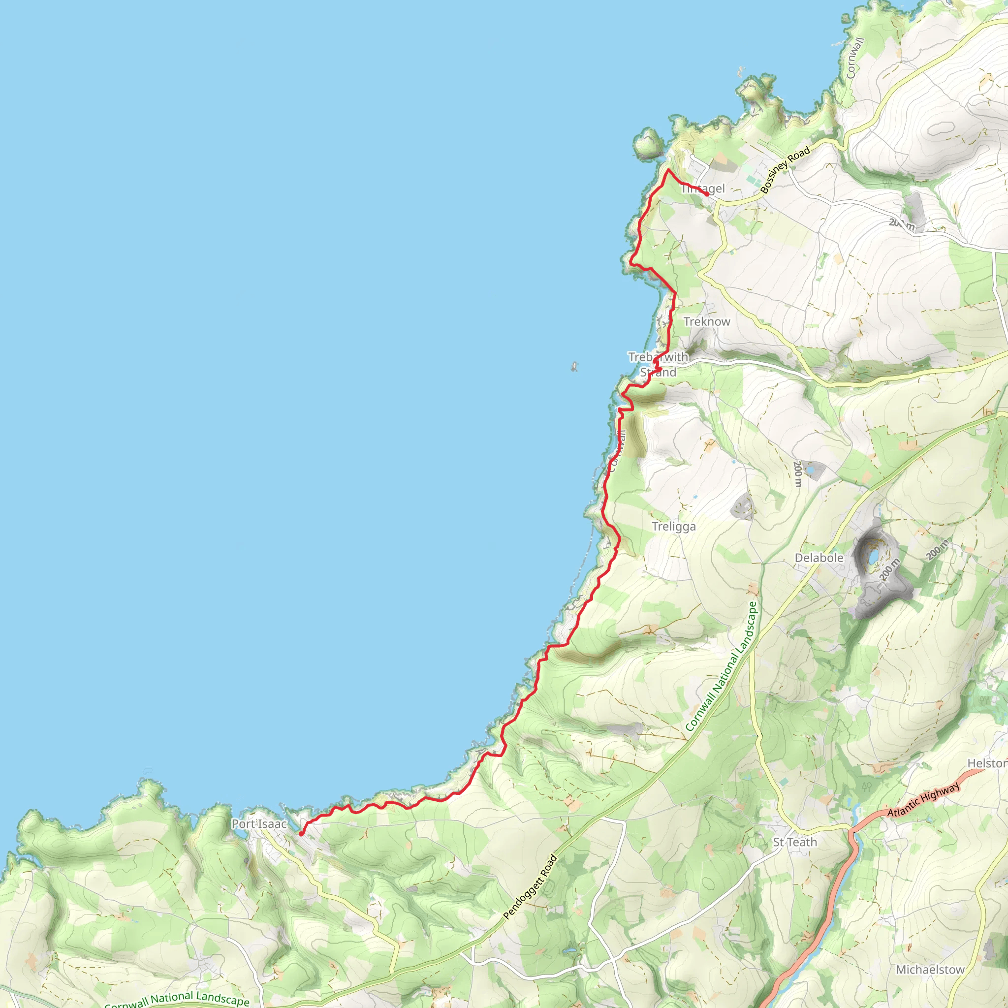 Port Isaac to Tintagel Walk | Cornwall | England